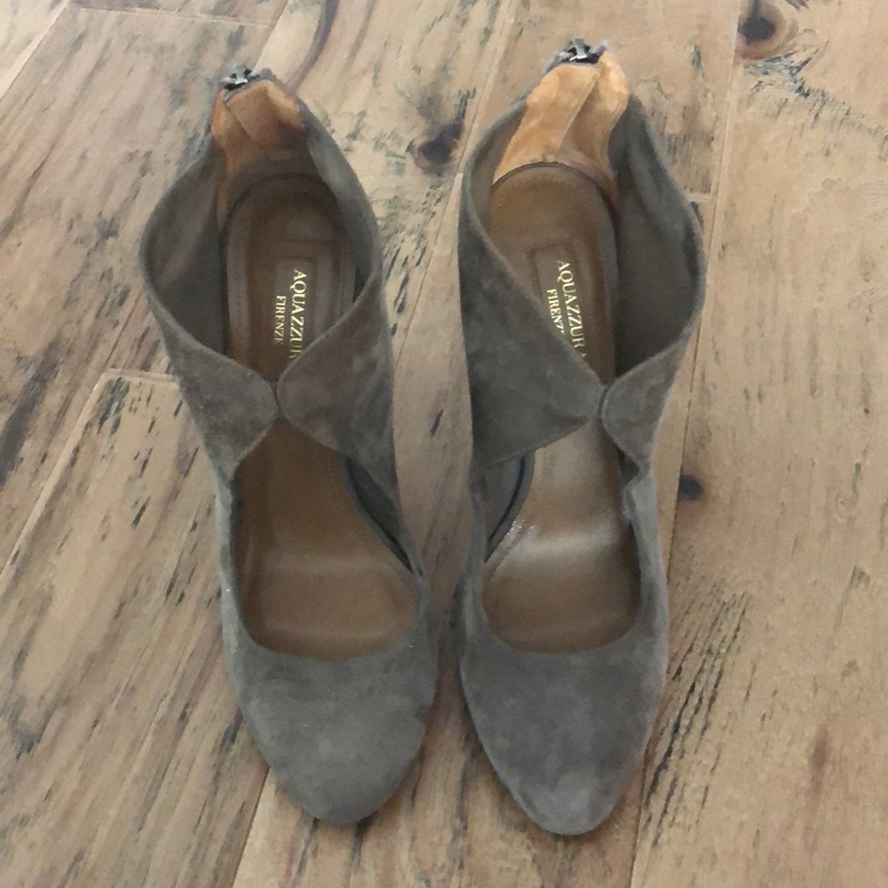 Aquazzura Olive Heels